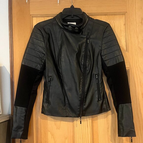 Bisou Bisou Moto Leather Jacket - Picture 1 of 3